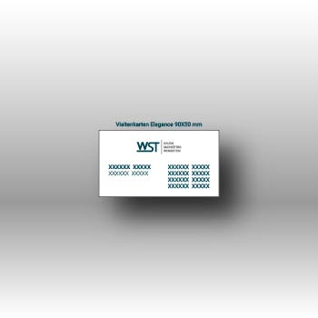 Visitenkarte Werbedruck Staub GmbH
